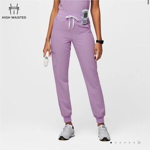 FIGS Lavender Jogger Scrub Pants
